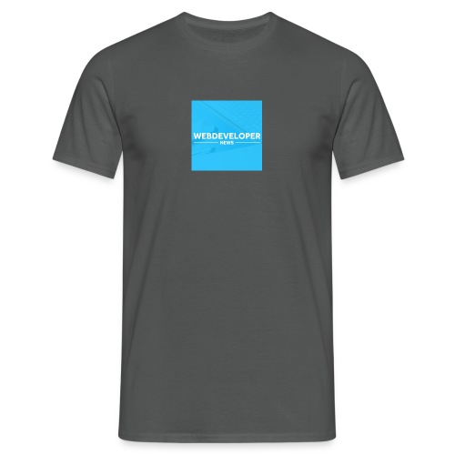 Web developer News - Männer T-Shirt