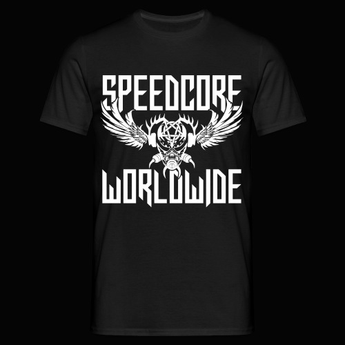 SPEEDCORE WORLDWIDE 2K19 - WHITE - Männer T-Shirt