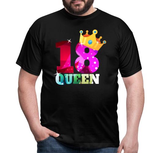 18. Geburtstag Queen - Männer T-Shirt