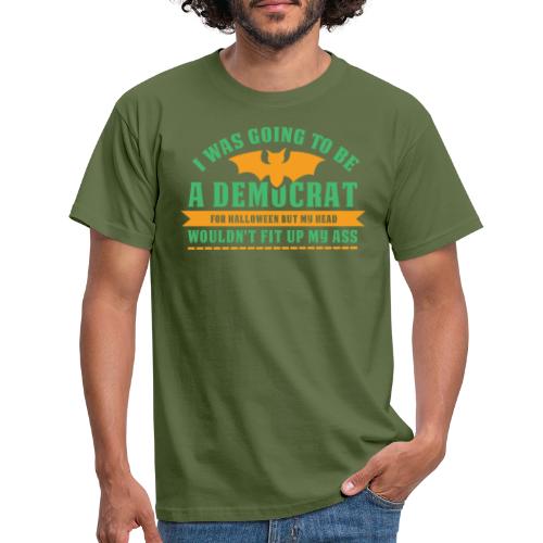 Ich wollte ein Demokrat zu Halloween sein - Männer T-Shirt