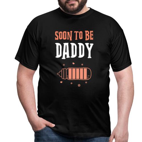 Soon to be daddy - T-skjorte for menn