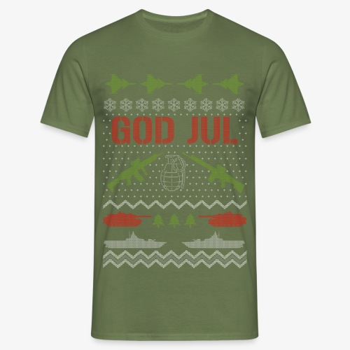 Ful jultröja - Ugly Christmas Sweater - T-shirt herr