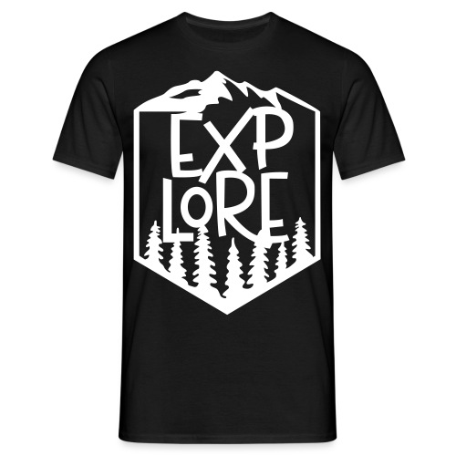 Explore - Mannen T-shirt