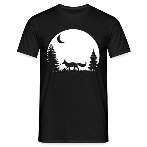Fuchs Geschenk WIldnis Natur - Männer T-Shirt