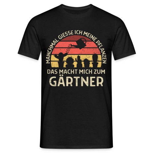 Garten Gärtner Kaktus - Männer T-Shirt