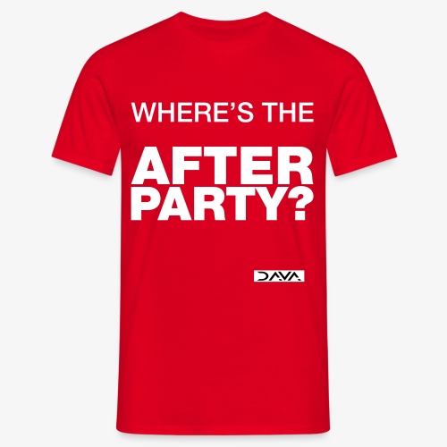 Afterparty - white - Men's T-Shirt