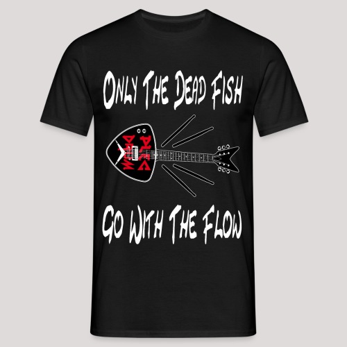 plecdrum dead fish - Männer T-Shirt