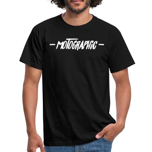 Mannen T-shirt - dubbele motographic opdruk