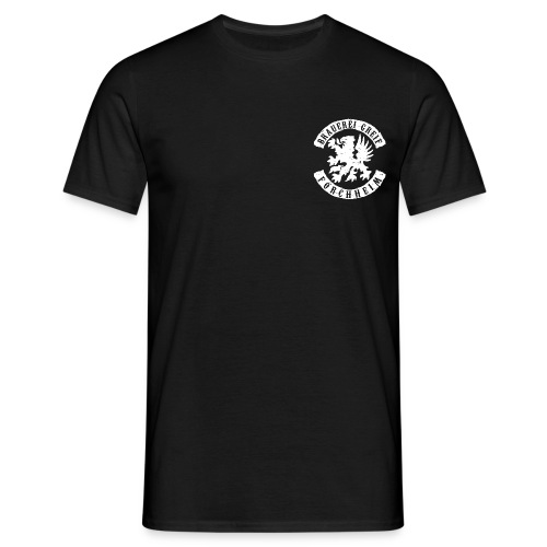 logo 1 white - Männer T-Shirt