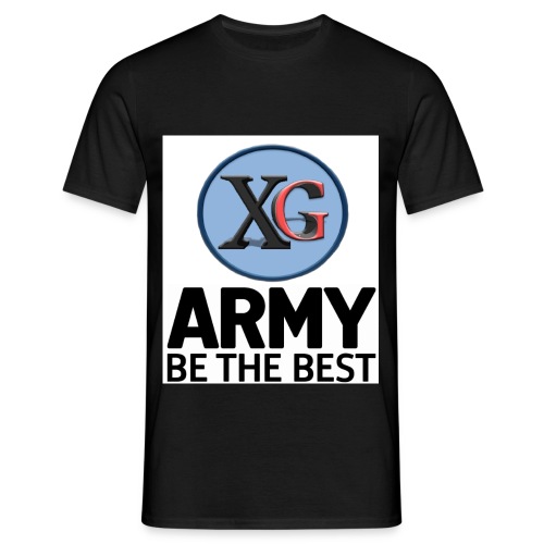 xg-logo-army - Men's T-Shirt
