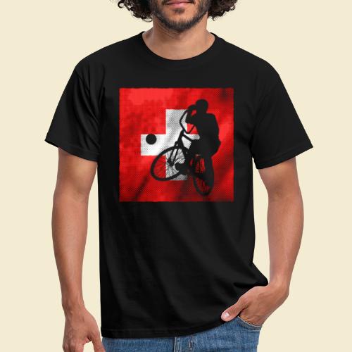 Radball | Flagge Schweiz - Männer T-Shirt