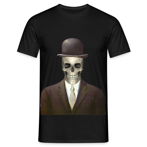 Magritte Skull - Maglietta da uomo