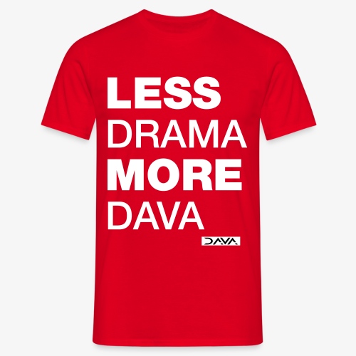 More DAVA - white - Men's T-Shirt