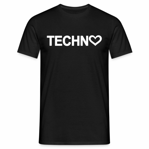 Techno Love - Männer T-Shirt