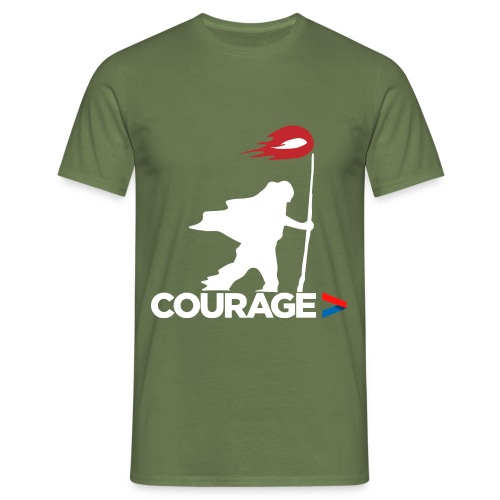 Walk With Courage - Men's T-Shirt