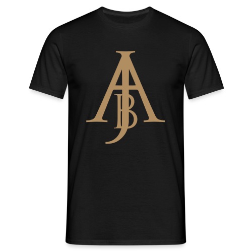 monogram Guld - T-shirt til herrer