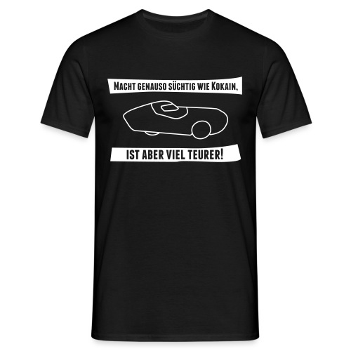 Leiba Record mit Spruch - Männer T-Shirt