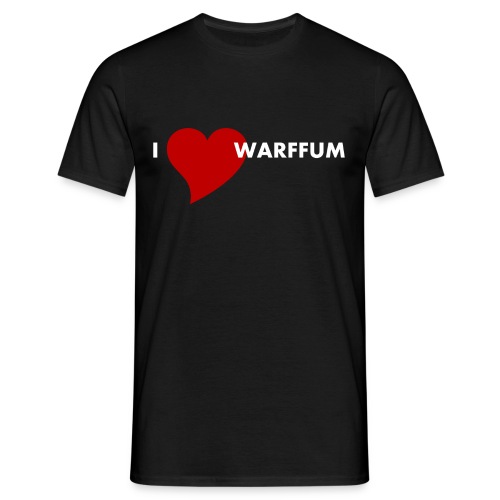 I love Warffum - Mannen T-shirt