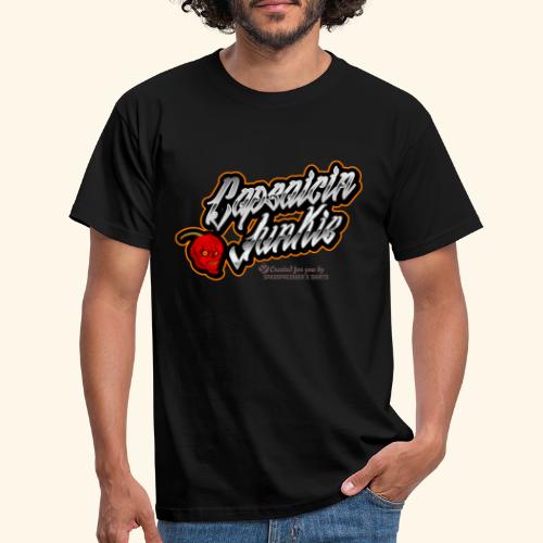 Chili Pepper Capsaicin Junkie - Männer T-Shirt