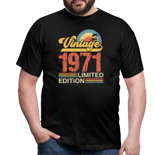 Wijnjaar 1971 - Mannen T-shirt