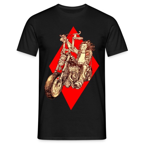 Diamond Biker - Men's T-Shirt