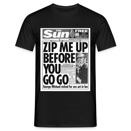 Zip Me Up FP BW - Men's T-Shirt