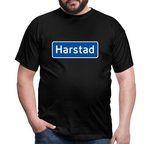 Harstad veiskilt (fra Det norske plagg) - T-skjorte for menn