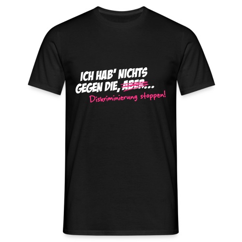 CSD Darmstadt 2014 Motto - Männer T-Shirt