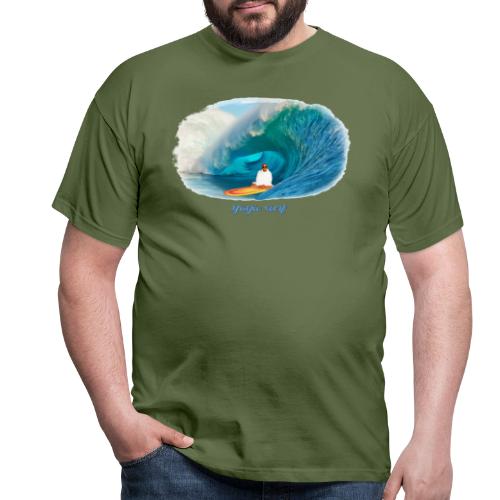 Yoga surf - T-shirt herr