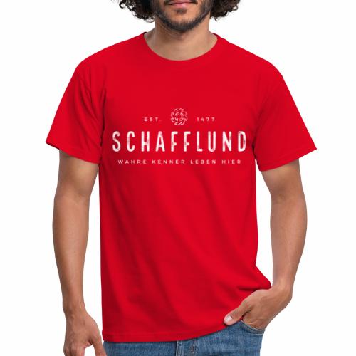 Schafflund - Wahre Kenner leben hier - Mühlenrad - Männer T-Shirt