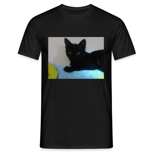 gato negro - Camiseta hombre