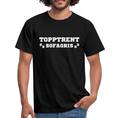 topptrent sofagris - T-skjorte for menn