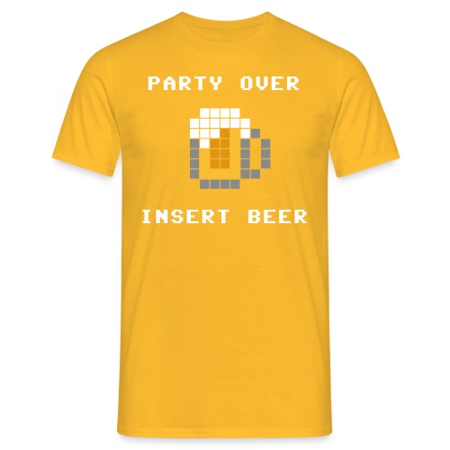 Party over - Men's T-Shirt