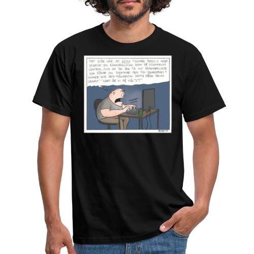 kallkritik - T-shirt herr