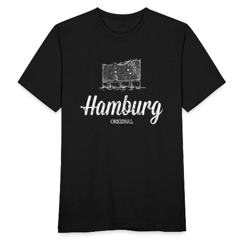 Hamburg Original Elbphilharmonie - Männer T-Shirt