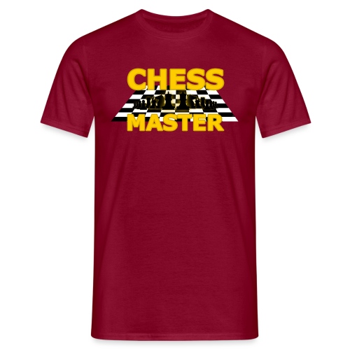 Chess Master - Black Version - By SBDesigns - Men's T-Shirt