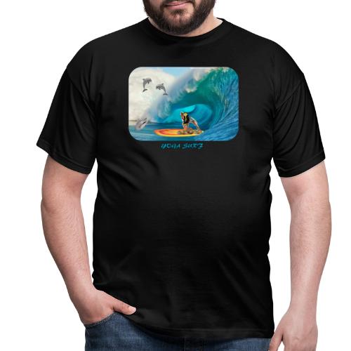 Power yoga surf - T-shirt herr