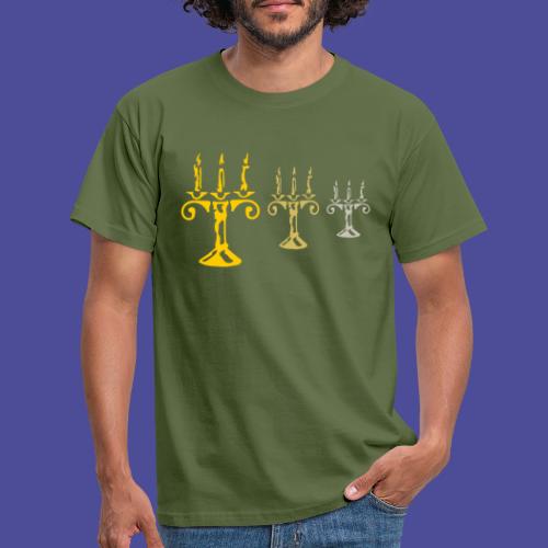 edles Kerzenlicht - Männer T-Shirt