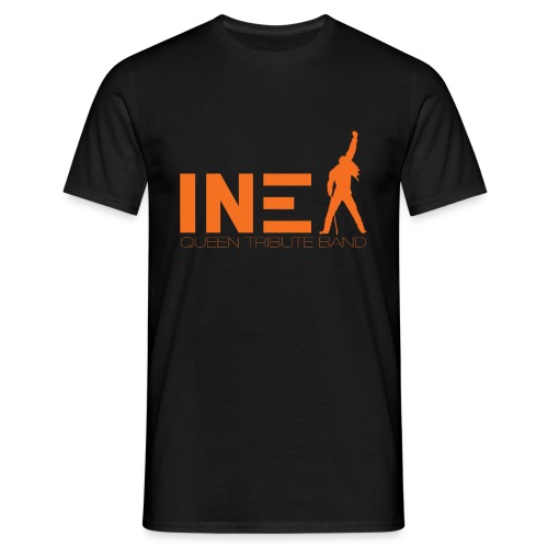 New Logo INEX sans fond orange QUEEN TRIBUTE BAND - T-shirt Homme
