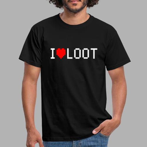 I Love Loot - Männer T-Shirt