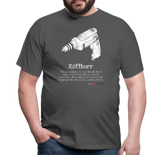 Köttborr - T-shirt herr