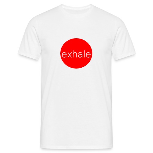 exhale - Men's T-Shirt
