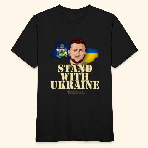 Maine Ukraine - Männer T-Shirt