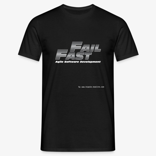 fail fast gif - Men's T-Shirt