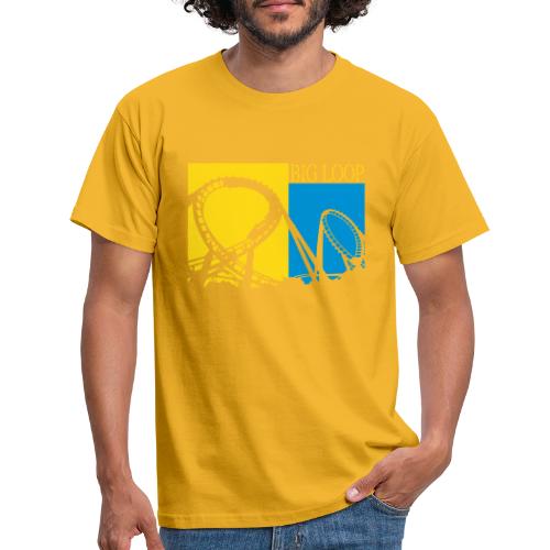 Big Loop Coaster Fan Logo - Männer T-Shirt
