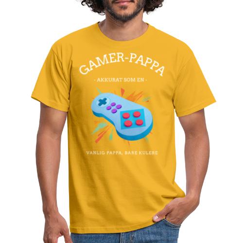 GAMER PAPPA - T-skjorte for menn