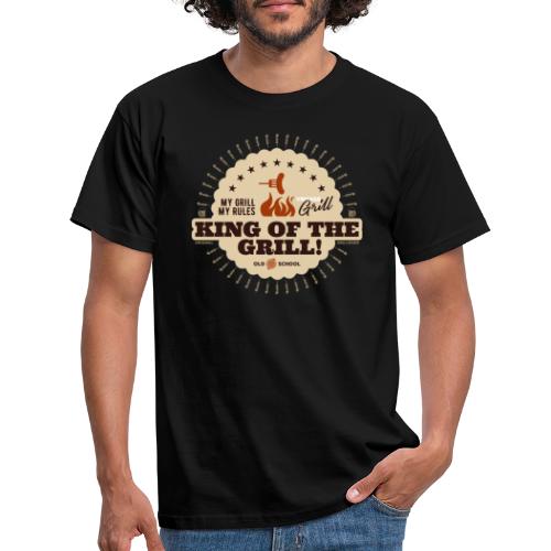 KING OF THE GRILL v42B - Männer T-Shirt