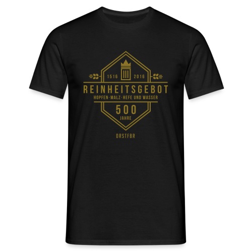 500 Jahre Reinheitsgebot - Männer T-Shirt