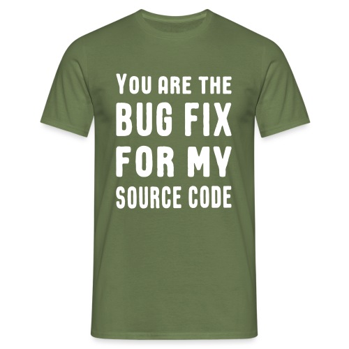 Programmierer Beziehung Liebe Source Code Spruch - Männer T-Shirt