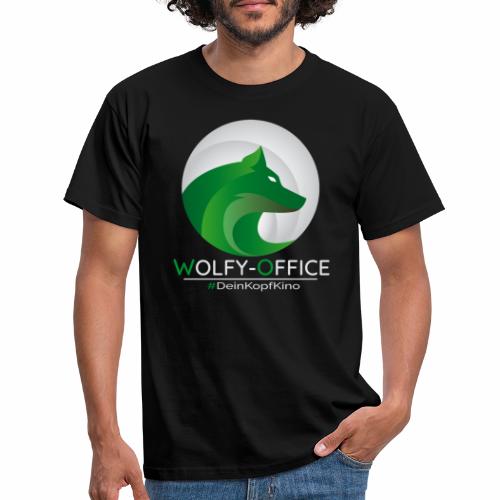 NewWolfyOfficeLogo-Light - Männer T-Shirt